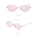 2019 Stylish Tiny Metal Sunglasses for Low MOQ and Ready Made